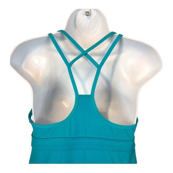 Athleta Coastline Swim Dress in blue size small - Picture 7 of 12